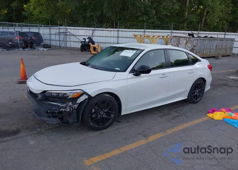 2024 Honda Civic Sport z USA, uszkodzony, nr VIN 2HGFE2F51RH587541